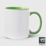 چاپ لیوان دسته و داخل رنگی - تصویر 5