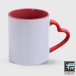 چاپ لیوان دسته قلب رنگی - تصویر 7